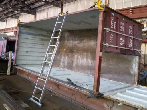 Ремонт сухогрузных и рефрижераторных контейнеров стоимость ремонта и где отремонтировать - Сыктывкар