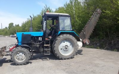 Поиск тракторов с барой грунторезом и другой спецтехники - Сосногорск, заказать или взять в аренду