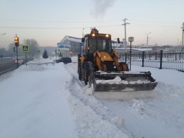 Уборка, чистка снега спецтехникой стоимость услуг и где заказать - Печора